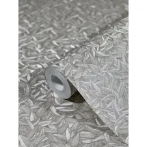 Glööckler Vliestapete Imperial Feder Uni Beige/Lila 64 cm x 10 m 54844