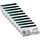 Leitz Juwel Heftklammern 4 mm, 10 x Box mit je 2000 Stück, Neusilber, 56410000