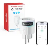 SwitchBot WLAN Steckdose Weiß 1 St.