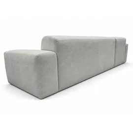 ax living Eckcouch Polyester 3-Sitzer Grau