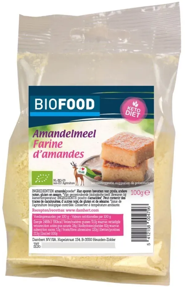 Biofood Mandeln gemahlen