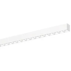 Siteco 51MX26DA34WB Silica 21Office-Leuchte, LED, 4.320lm830, direkt, Anbau