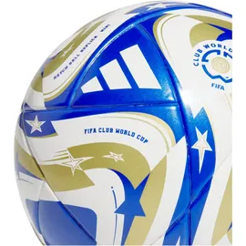 adidas FIFA Club World Cup Miniball JN7374 / white/MASTER BLUE/gold met./dark blue 1