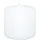 Jaspers Kerzen Stumpenkerze 10 cm 1 Stück weiß