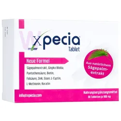 Xpecia Tabletten bei Haarausfall durch Hormone, Stress oder Nährstoffmangel für Frauen 36 g Damen 