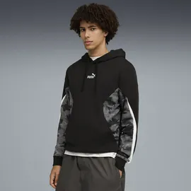 Puma Camo Hoodie Herren Schwarz XS