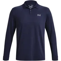 Under Armour Herren Sweatshirt UA Performance 3.0 langarm Poloshirt 410 - midnight Navy