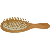 Fantasia Beauty Haarbürste Haarbürste, Bambus-Holz, Holzstifte mit Noppen, 23 x 6,5 cm, 1-tlg., Bambus-Holz, Vegan