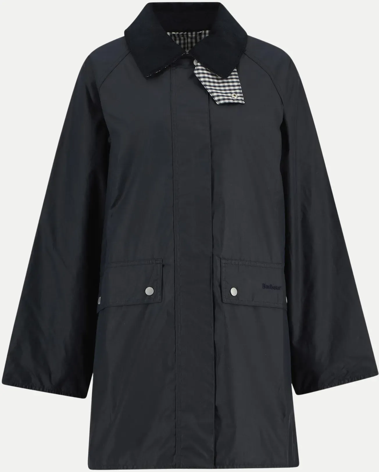 Wachsjacke Wren Schwarz 38