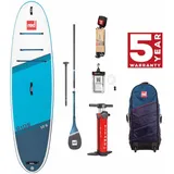 Red Paddle Co SUP Stand Up Paddel SET Red Paddle Co RIDE 10'6 319 x 81 x 12 cm blau