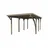 Weka Einzelcarport 606 A 3,00 x 6,00 m kdi mit Rundbogen