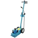 Bituxx Rangierwagenheber Bituxx Druckluft Rangierwagenheber 22T, max. Hubhöhe: 44 cm, MS-19202, geringe Unterfahrhöhe blau