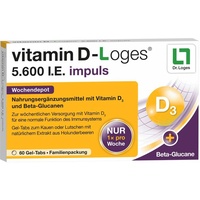 Dr. Loges Vitamin D-Loges 5.600 I.E. impuls Kautabletten 60