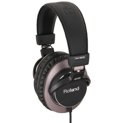 Roland RH-300 HiFi-Kopfhörer (Studio-Kopfhörer, Geschlossene Bauweise) schwarz