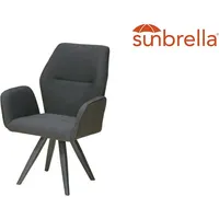 Clemento nina moghaddam collection CLEMENTO Walton Dining Sessel Aluminium/Sunbrella