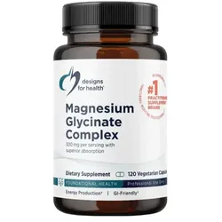 Designs for health Magnesium Glycinate Complex - Inhalt: 120 Kapseln