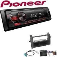 Pioneer 1-DIN Autoradio USB AUX Android Set für Mercedes-Benz