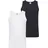 FRUIT OF THE LOOM FRUIT OF THE LOOM, Herren, Gr. M, weiß, deep navy, Single Jersey, Obermaterial: 100% Baumwolle, unifarben, schmal hüftbedeckend, Rundhals, Tops Tanktop, aus reiner Baumwolle