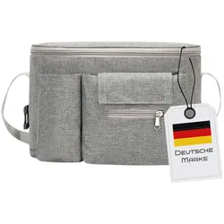 Kinderwagen Organizer Kinderwagentasche Buggy Tasche Getränkehalter Wickeltasche