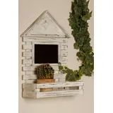 Myflair Wandregal Wolina 40 x 10 x 80 cm Weiß