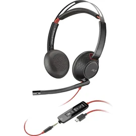 HP Blackwire C5220 USB-C Headset, +Inline Cable