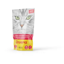 Josera Paté 85g Katzennassfutter 16 x 85 Gramm Gulasch vom Rind & Huhn