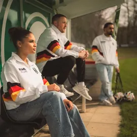 Home Deluxe Deutschland Jacke 2026 Weiß Unisex Gr. S