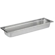 APS GN 2/4 Behälter, Gastronormbehälter Edelstahl, Abmessungen 160 x L x H): 53 x 16,2 x 2 cm, 1,2 Liter