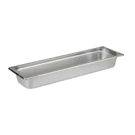 APS GN 2/4 Behälter, Gastronormbehälter Edelstahl, Abmessungen 160 x L x H): 53 x 16,2 x 2 cm, 1,2 Liter