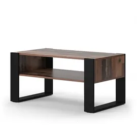 Vicco Olli Antikholz-Optik Schwarz 92 x 45,6 cm