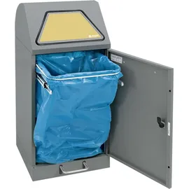 stumpf metall Sortsystem Modul Vario 60 graualu struktur ProSlide System 60 Liter Trethebel