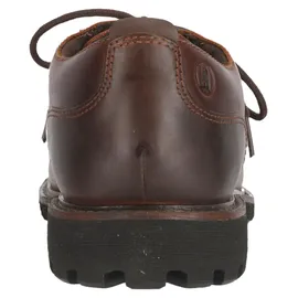 CLARKS Batcombe Tie Schuhe Dark Tan Lea 41 1/2