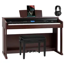 FunKey DP-2688A BM Digitalpiano braun matt Set