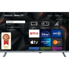 Coocaa 50R5G (50"), TV, Schwarz