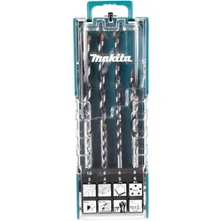 Makita Multi-Material Bohrerset 8 tlg. Holz • Aluminium • Mauerwerk • Metall • A...