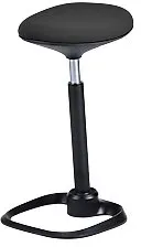 euroseats Sitz-Stehhocker Schwarz PRA.001 345 x 335 x 860 mm