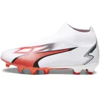 Puma Ultra Match+ Ll FG/AG Fussballschuh, White Schwarze Feuer-Orchidee, 42.5 EU