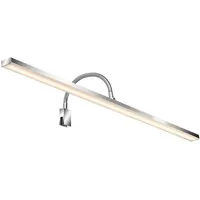 Briloner LED Wandleuchte Badezimmerlampe Wandlampe Spiegelleuchte, Metall chrom, 8,5W