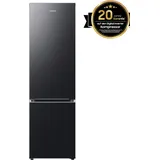 Samsung Kühlgefrierkombination (B, 387 l, 2030 mm hoch, Premium Black Steel)