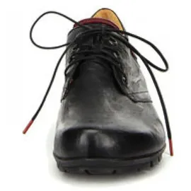 THINK! MENSCHA chromfrei gegerbte nachhaltige Halbschuhe, SCHWARZ/KOMBI 0000