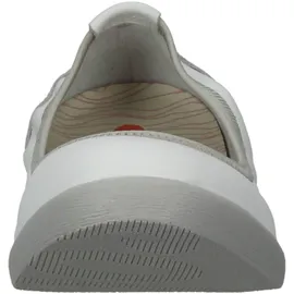 Softinos Ballerina grau / offwhite 36
