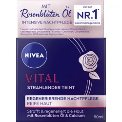 NIVEA VITAL strahlender Teint regenerierende Nachtpflege