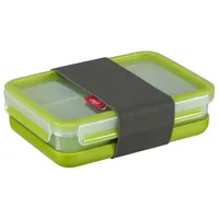 Emsa Clip & Go Lunchbox grün 6,3 cm hoch 1,2 l