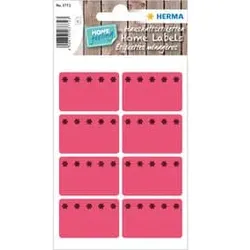 HERMA Tiefkühletiketten 26x40mm rot 48 Stück 3772 Eiskristalle