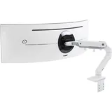 Ergotron Monitor Arm mit HD-Gelenk Tischhalterung Weiss