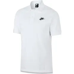 NIKE Lifestyle - Textilien - Poloshirts Poloshirt, WHITE/BLACK, XL