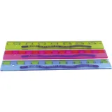 KUM Lineal 15cm SOFTIE-FLEX - Eine Verkaufseinheit = 20 Stück - 2250119