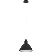 EGLO Priddy 1-flg. Ø 30,5 cm rund schwarz-weiß
