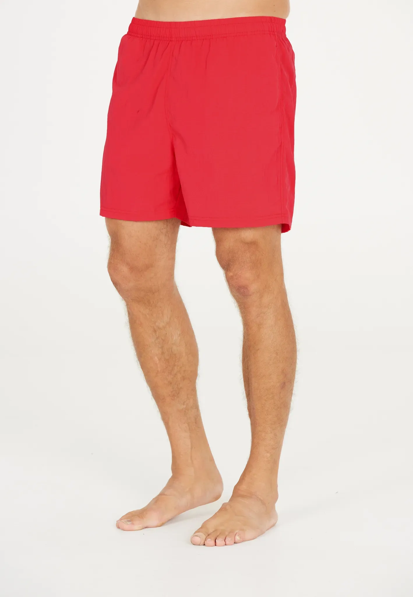 Badeshorts VIRTUS "Wesley", Herren, Gr. XXL, US-Größen, rot, 100% Nylon, unifarben, Badehosen, in atmungsaktiver Qualität