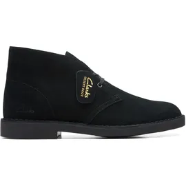 CLARKS Desert Boot Black Sde 41